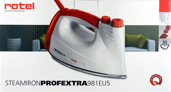 Rotel Professional Extra mit Edelstahlsohle rot